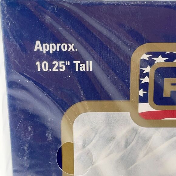 Freedom Endures Gold Tone Statue Music Box 10.25" - Plays God Bless America - Picture 3 of 8